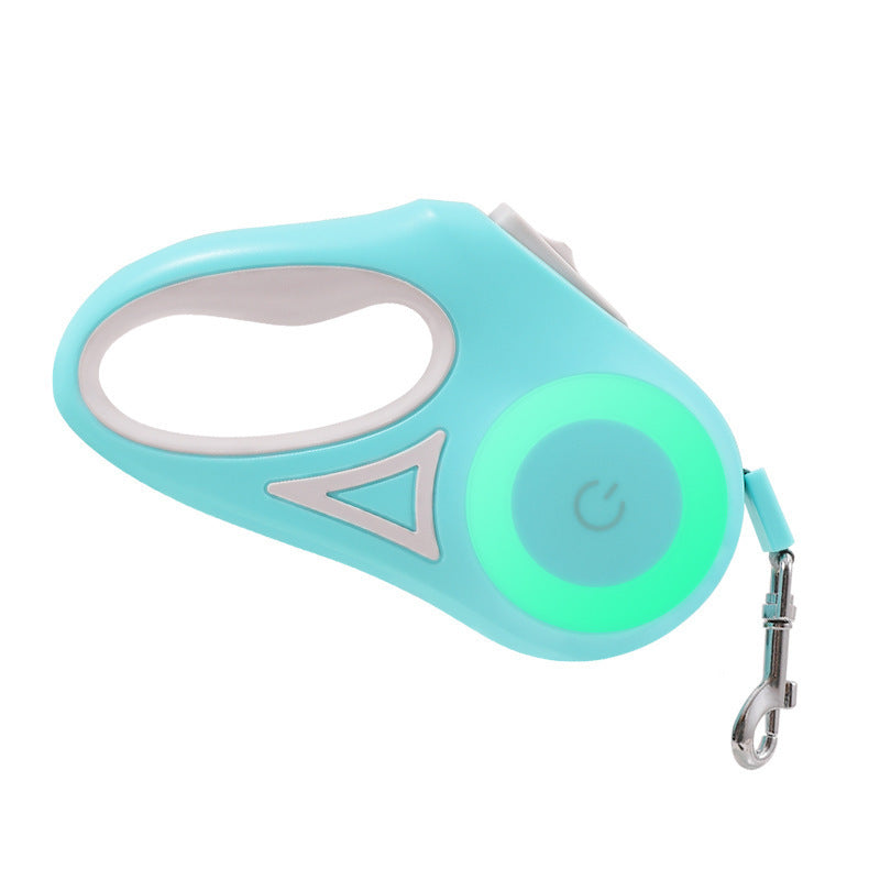 PetLux Spotlight Retractable Leash – Luxury Control for Pets